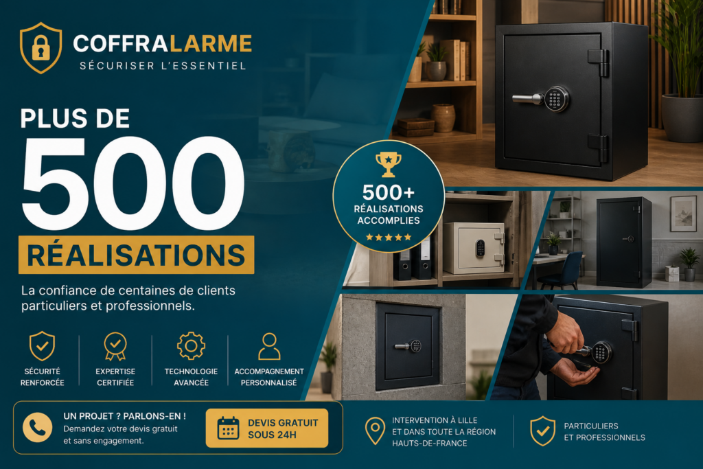 installation coffre fort